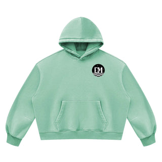 Vintage Wash Slouchy Fleece Hoodie