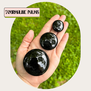 Black Tourmaline Cookie Palms