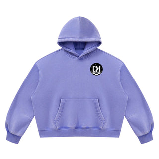 Vintage Wash Slouchy Fleece Hoodie
