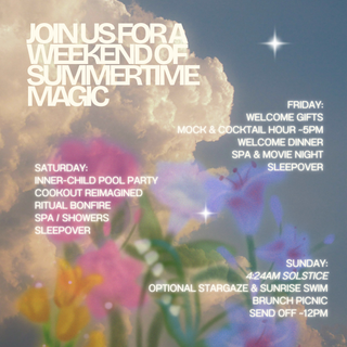 Summer Solstice Weekend Fête