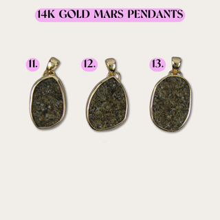 Moon + Mars Pendants