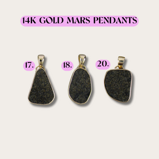 Moon + Mars Pendants