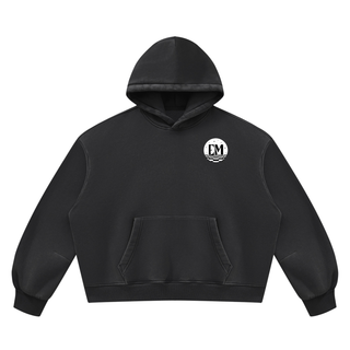 Vintage Wash Slouchy Fleece Hoodie
