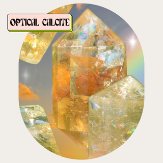 Rainbow Optical Calcite